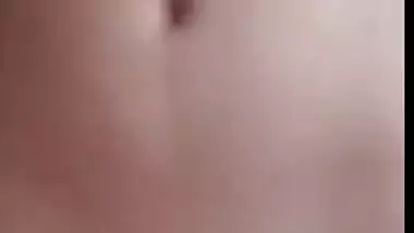 Sexy college girl enjoying orgasm