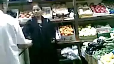 Boob Grab and Fuck in Fruit Shop