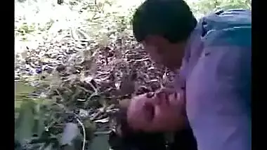 Outdoor desi sex movie of college girl Champa three-some chudai