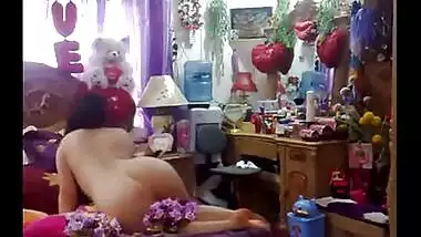 Naughty bhabhi craves a stripping birthday to her spouse