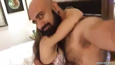 Paki Couple Enjoying Honeymoon in Hotel