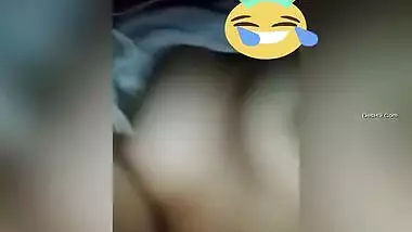 Today Exclusive- Cute Desi Girl Showing Her Boobs On Video Call