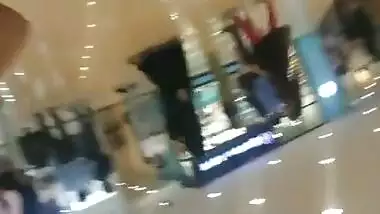 Desi Upskirt video from Bangalore Malls