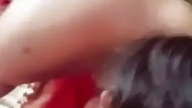 Girlfriend sucking big dick of boyfriend