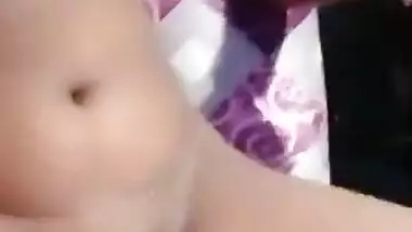 Desi village girl making her nude video for lover