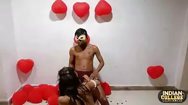 Valentines Day Porn Videos - Indian College Girl Valentines Day Hot Sex With Lover