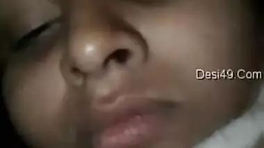 Boyfriend wants Indian girl to show tits and pussy before going to bed