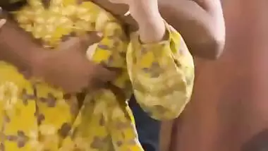 Beautiful tanker wife boob press and doggy viral sex