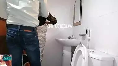 Fucking my Secretary in the Office Bathroom