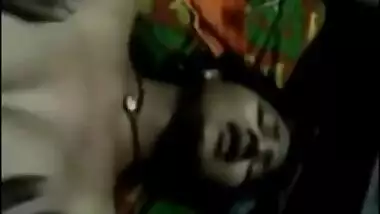 Hot Bengali Village Girl Enjoying Boobs Massage