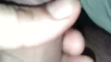 Long dick Punjabi guy doing handjob