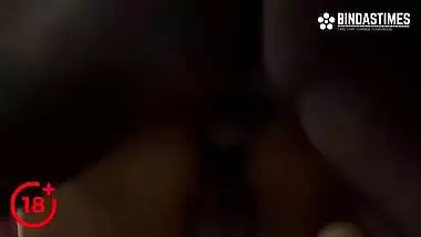Night romance and XXX coupling of horny Desi wife and her husband