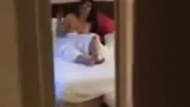 Desi Girl Flashing Room Service Talking in Hindi