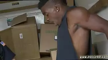 Short white girl big ass Black suspect taken on a harsh ride