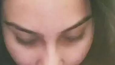 Punjabi kudi sucking lund of her BF viral video