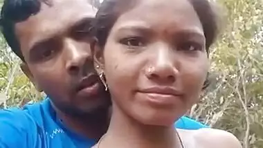 Desi Village Couple Outdoor Fun