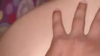 Romance in car and fucking in bedroom by newly wed couple