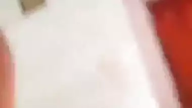 Chubby GF dominates and rides her lover in sex MMS