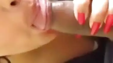 Hot Desi Girl Giving Bj