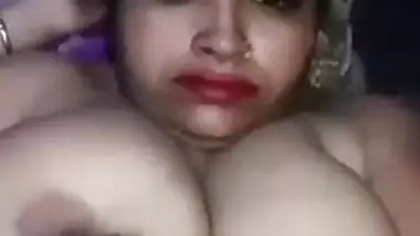 Super busty Indian wife tiny pussy show