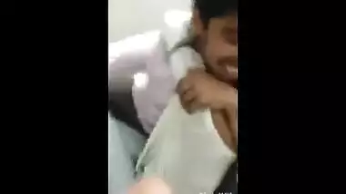 Desi mms Hindi sex episode of lewd juvenile college couple