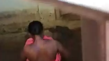 Desi village horny bhabhi nude bath show caught by hidden cam