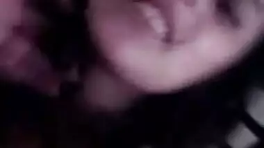 Indian girl sucking and riding her boyfriends cock