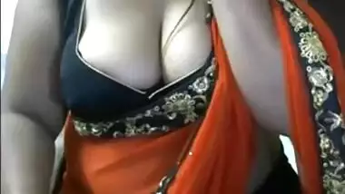 Indian Bhabhi in sari Armpit Tease 