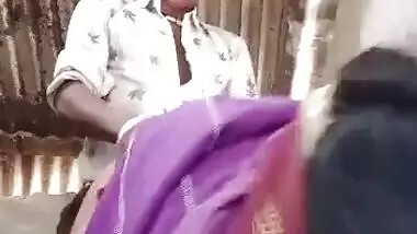 Dehati Adivasi Bhabhi fucked doggy style outdoors