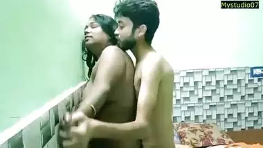 Indian hot 18yrs college boy rough sex married stepsister!! with erotic dirty talking