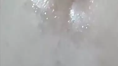 Nepali Girl Taking Shower And Slowmo Doggy