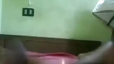 Mallu wife talking to lover after sex