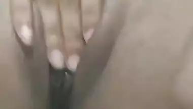 Fingering in her wet pussy