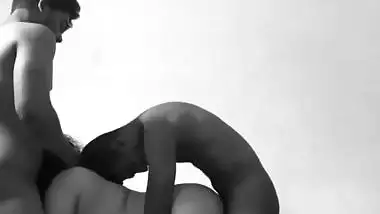Hardcore Telugu sex video of a chubby slut with two dicks