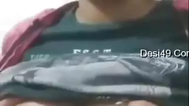 Today Exclusive -indian Girl Shows Her Boobs On Vc