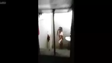 little girl hidden shower part 2