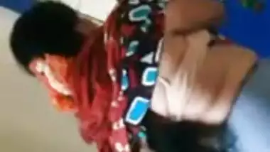 Hot anuty removing saree