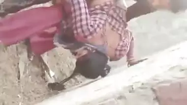 Desi Lover Fucking Doggy Style in Outdoor