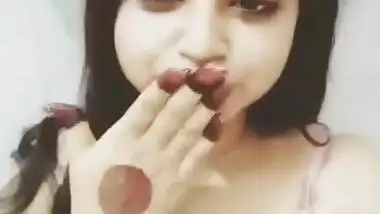 Today Exclusive- Cute Aasam Girl Showing Her Boobs Part 3