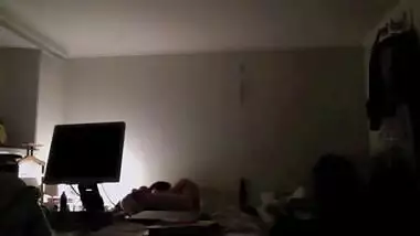 Horny couple fuck again