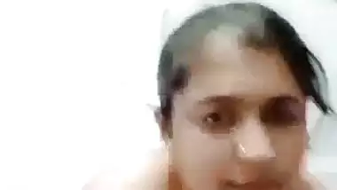 Indian girl stripping salwar and big boobs show