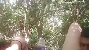 Mature couple fucking in jungle part 2