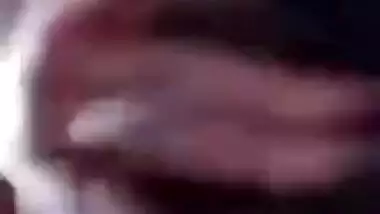 Chubby Indian aunty with XXX-shaped boobs and ass fingers herself
