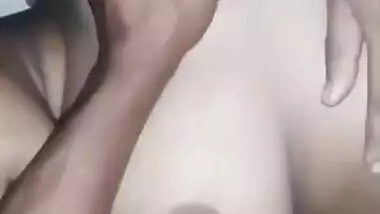 Sleeping Wife Boob Pressed And Captured By Hubby